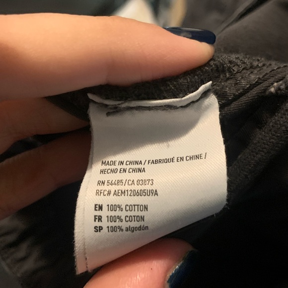 American Eagle utility jacket Large Gray - Picture 3 of 4